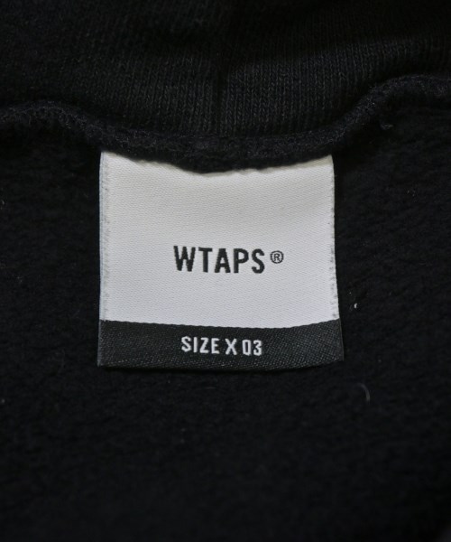WTAPS（ダブルタップス）パーカー 黒 サイズ:03(L位) メンズ/2200682745017