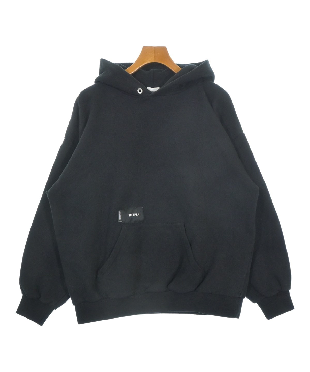WTAPS ブラックパーカー サイズX03 WTAPS（ダブルタップス）パーカー 黒 サイズ:03(L位) メンズ