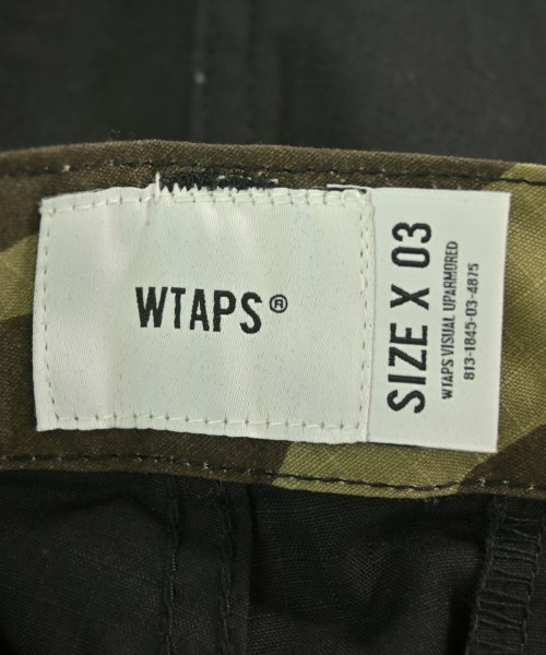 WTAPS（ダブルタップス）カーゴパンツ 黒 サイズ:03(L位) メンズ/2200682915052