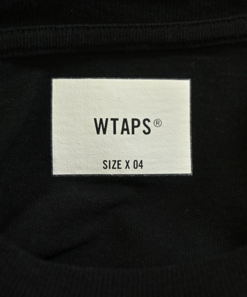 WTAPS（ダブルタップス）Tシャツ・カットソー 黒 サイズ:04(XL位) メンズ/2200683115017
