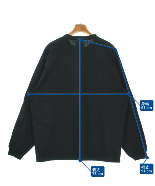 WTAPS（ダブルタップス）Tシャツ・カットソー 黒 サイズ:04(XL位) メンズ/2200683115024