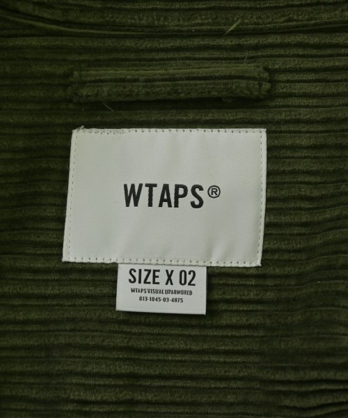 WTAPS（ダブルタップス）カジュアルシャツ 緑 サイズ:2(M位) メンズ/2200683311037