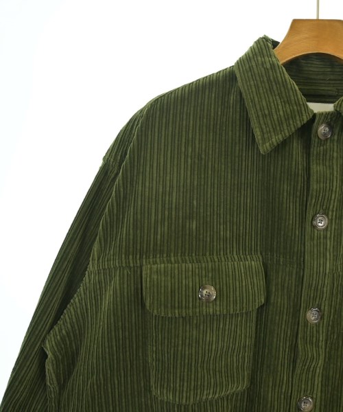 WTAPS（ダブルタップス）カジュアルシャツ 緑 サイズ:2(M位) メンズ/2200683311037