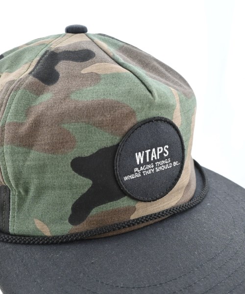 WTAPS（ダブルタップス）キャップ カーキ サイズ:F メンズ/2200683311129