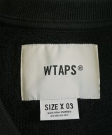 WTAPS（ダブルタップス）スウェット 黒 サイズ:03(L位) メンズ/2200679324140
