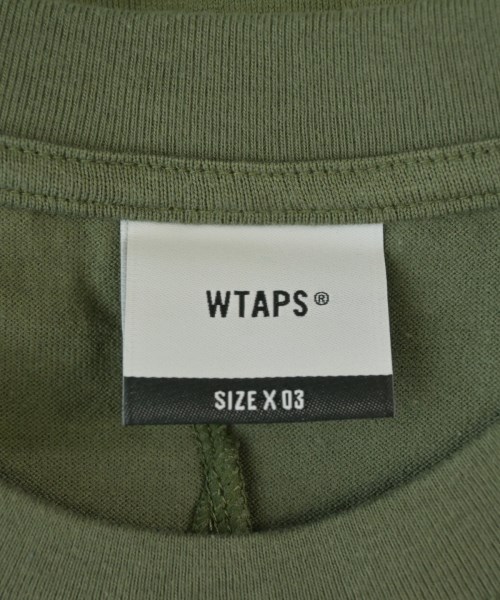 WTAPS（ダブルタップス）Tシャツ・カットソー カーキ サイズ:03(L位) メンズ/2200679324829