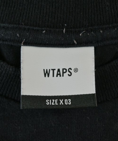 WTAPS（ダブルタップス）Tシャツ・カットソー 黒 サイズ:03(L位) メンズ/2200679324836
