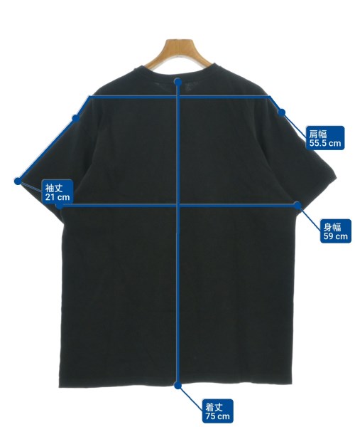WTAPS（ダブルタップス）Tシャツ・カットソー 黒 サイズ:03(L位) メンズ/2200679324836