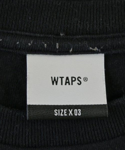 WTAPS（ダブルタップス）Tシャツ・カットソー 黒 サイズ:03(L位) メンズ/2200679324843