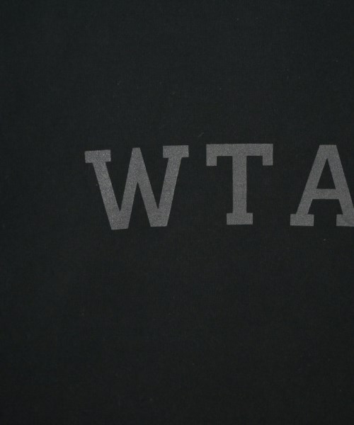 WTAPS（ダブルタップス）Tシャツ・カットソー 黒 サイズ:3(L位) メンズ/2200679673149