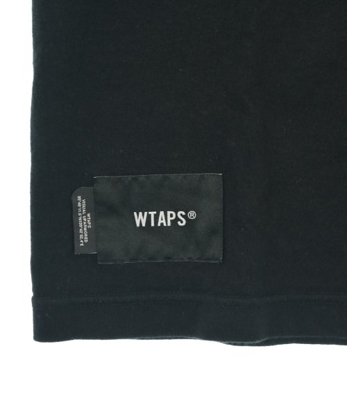 WTAPS（ダブルタップス）Tシャツ・カットソー 黒 サイズ:3(L位) メンズ/2200679673149