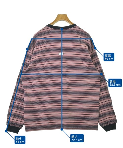 WTAPS（ダブルタップス）Tシャツ・カットソー ピンク サイズ:4(XL位) メンズ/2200684345017