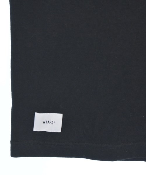 WTAPS（ダブルタップス）Tシャツ・カットソー 黒 サイズ:x01(XS位) メンズ/2200679917953