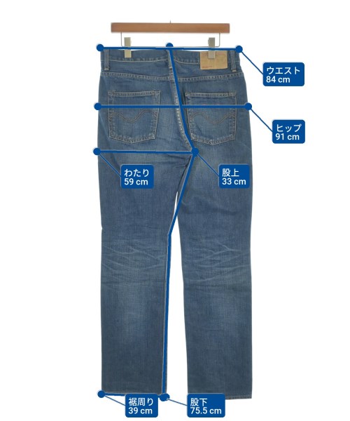WTAPS（ダブルタップス）デニムパンツ 青 サイズ:M メンズ/2200684560120