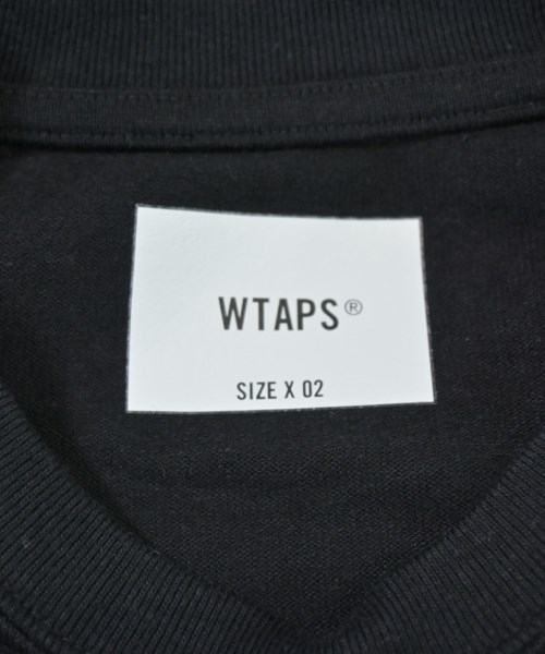 WTAPS（ダブルタップス）Tシャツ・カットソー 黒 サイズ:2(M位) メンズ/2200672788109
