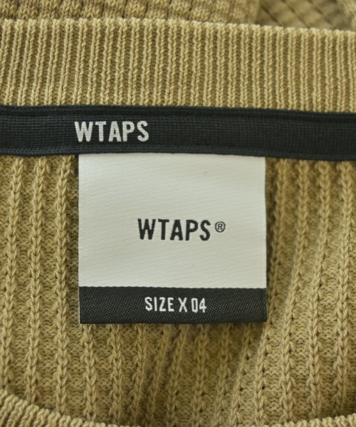 WTAPS（ダブルタップス）ニット・セーター ベージュ サイズ:04(XL位) メンズ/2200685364031