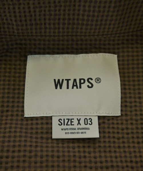 WTAPS（ダブルタップス）カジュアルシャツ 茶 サイズ:03(L位) メンズ/2200685364055
