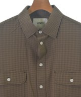 WTAPS（ダブルタップス）カジュアルシャツ 茶 サイズ:03(L位) メンズ/2200685364055