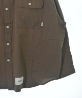 WTAPS（ダブルタップス）カジュアルシャツ 茶 サイズ:03(L位) メンズ/2200685364055