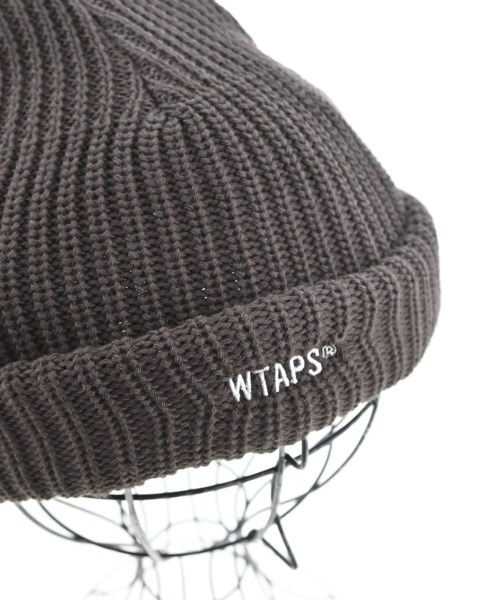 WTAPS（ダブルタップス）ニットキャップ・ビーニー 茶 サイズ:- メンズ/2200685364109