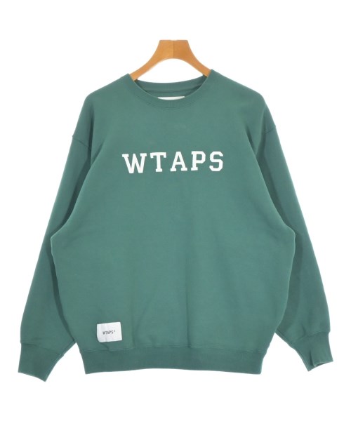 WTAPS(ダブルタップス)スウェット 緑 サイズ:02(M位)/2200685623053