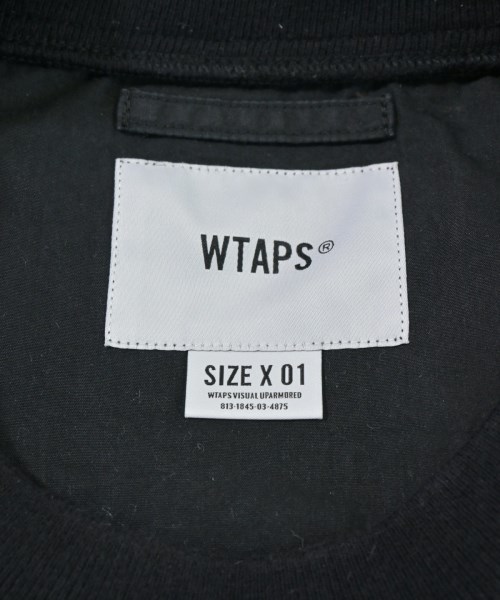 WTAPS（ダブルタップス）カジュアルシャツ 黒 サイズ:1(S位) メンズ/2200685623121