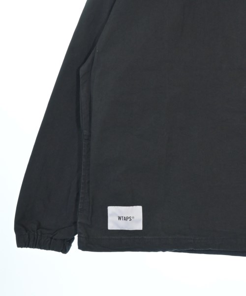 WTAPS（ダブルタップス）カジュアルシャツ 黒 サイズ:1(S位) メンズ/2200685623121