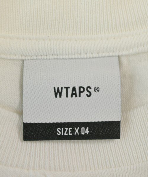 WTAPS（ダブルタップス）Tシャツ・カットソー 白 サイズ:04(L位) メンズ/2200686014065