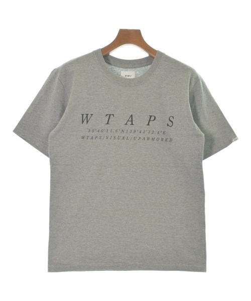 WTAPS(ダブルタップス)Tシャツ・カットソー グレー サイズ:1(S位)/2200686139034
