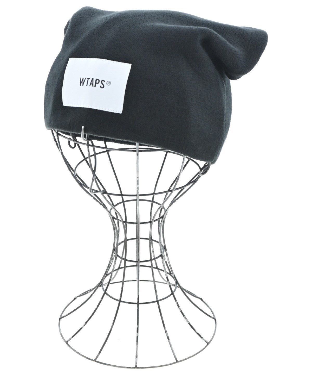 WTAPS ニットキャップ ビーニー ブラック WTAPS（ダブルタップス）ニットキャップ・ビーニー 黒 サイズ:- メンズ