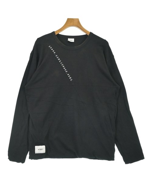 WTAPS(ダブルタップス)Tシャツ・カットソー 黒 サイズ:2(M位)/2200687055159