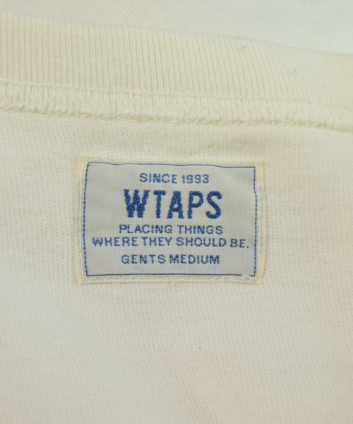 WTAPS（ダブルタップス）Tシャツ・カットソー 白 サイズ:MIKE(M位) メンズ/2200681591042