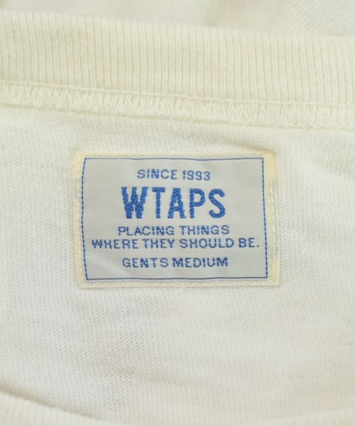 WTAPS（ダブルタップス）Tシャツ・カットソー 白 サイズ:M メンズ/2200681591059