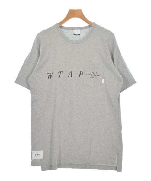 WTAPS(ダブルタップス)Tシャツ・カットソー グレー サイズ:01(S位)/2200681591066