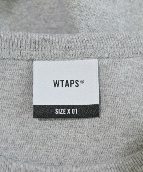 WTAPS（ダブルタップス）Tシャツ・カットソー グレー サイズ:01(S位) メンズ/2200681591066