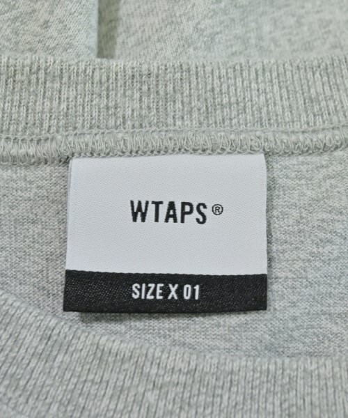 WTAPS（ダブルタップス）Tシャツ・カットソー グレー サイズ:01(S位) メンズ/2200681591073