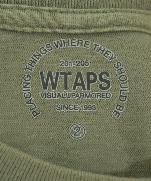 WTAPS（ダブルタップス）Tシャツ・カットソー カーキ サイズ:2(M位) メンズ/2200681591110