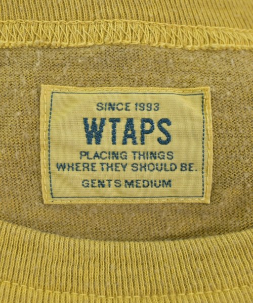 WTAPS（ダブルタップス）Tシャツ・カットソー 黄 サイズ:M メンズ/2200681591134