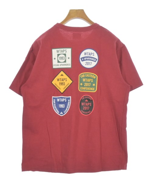 WTAPS（ダブルタップス）Tシャツ・カットソー 赤 サイズ:M メンズ/2200681591141