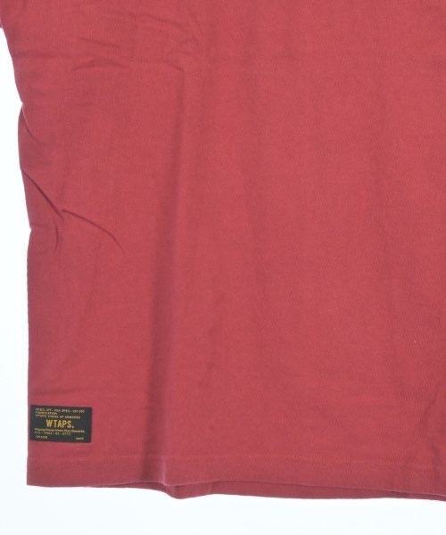 WTAPS（ダブルタップス）Tシャツ・カットソー 赤 サイズ:M メンズ/2200681591141