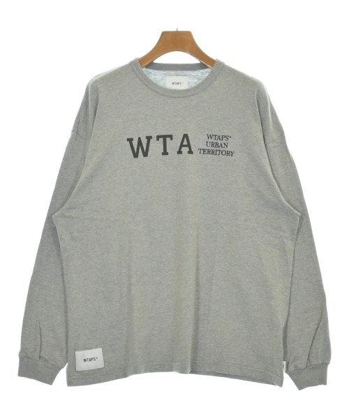 WTAPS(ダブルタップス)Tシャツ・カットソー グレー サイズ:02(M位)/2200681591417