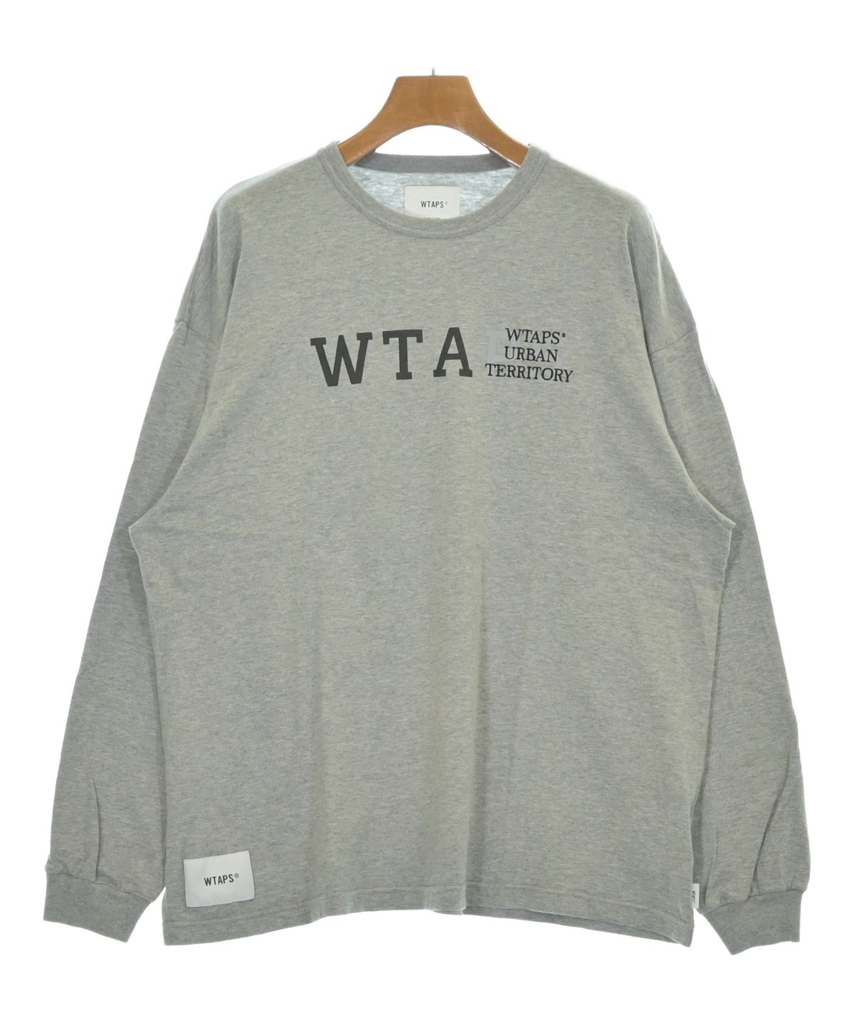 WTAPS（ダブルタップス）Tシャツ・カットソー グレー サイズ:02(M位