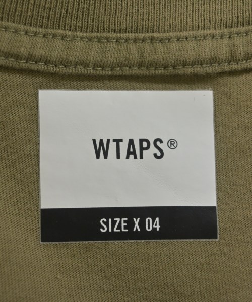 WTAPS（ダブルタップス）Tシャツ・カットソー カーキ サイズ:4(XL位) メンズ/2200688497071