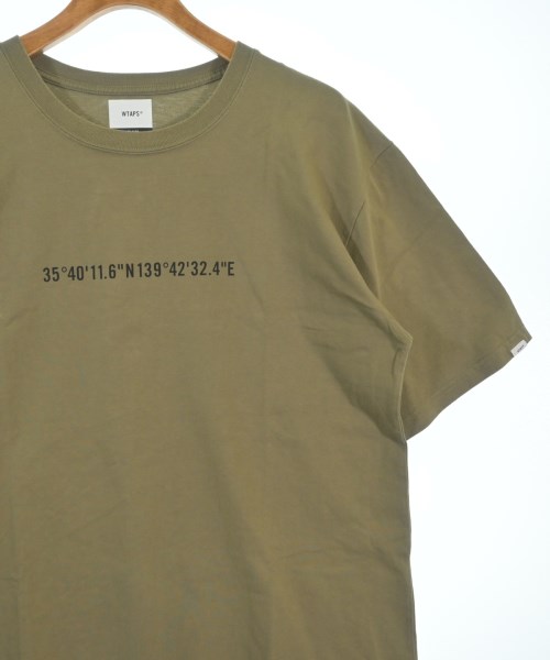 WTAPS（ダブルタップス）Tシャツ・カットソー カーキ サイズ:4(XL位) メンズ/2200688497071