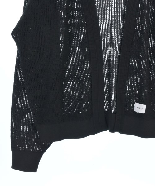 WTAPS（ダブルタップス）カーディガン 黒 サイズ:3(L位) メンズ/2200687571048
