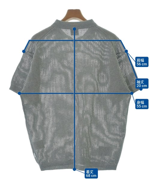 WTAPS（ダブルタップス）ニット・セーター グレー サイズ:02(M位) メンズ/2200687571055