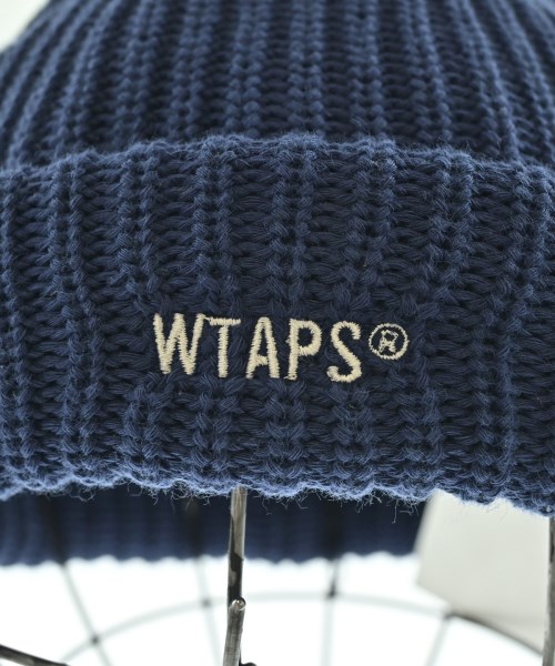WTAPS（ダブルタップス）ニットキャップ・ビーニー 紺 サイズ:- メンズ/2200687571086