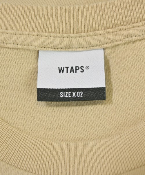 WTAPS（ダブルタップス）Tシャツ・カットソー ベージュ サイズ:2(M位) メンズ/2200688991210