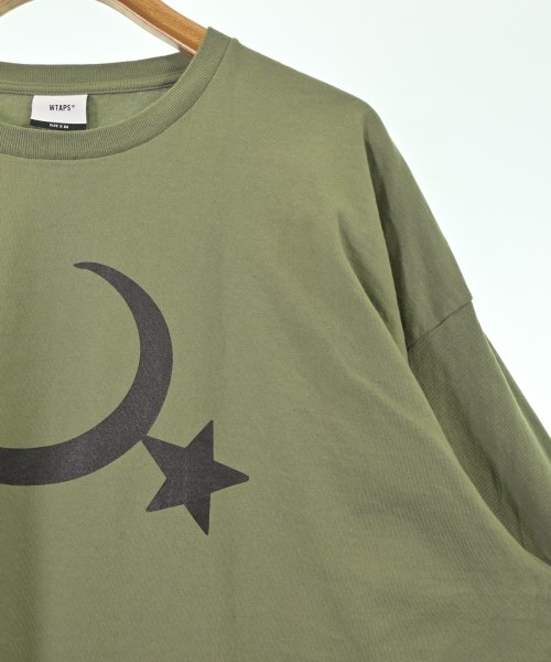 WTAPS（ダブルタップス）Tシャツ・カットソー カーキ サイズ:04(XL位) メンズ/2200689514012