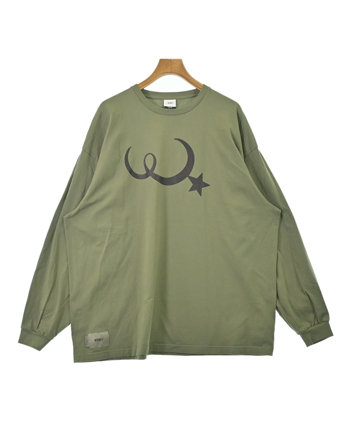WTAPS（ダブルタップス）Tシャツ・カットソー カーキ サイズ:04(XL位